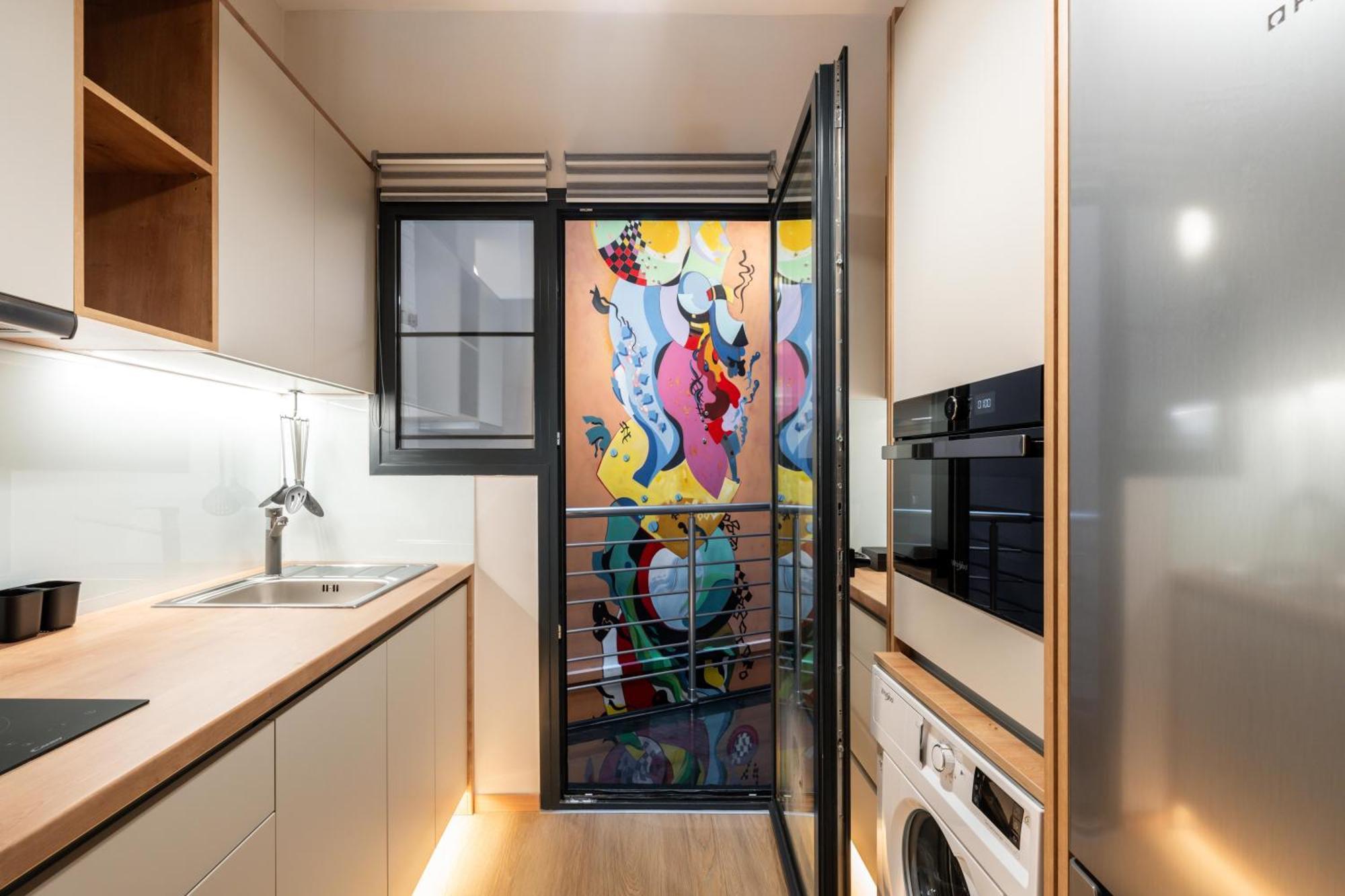 Ferienwohnung Luxury Bauhaus Athen Exterior foto