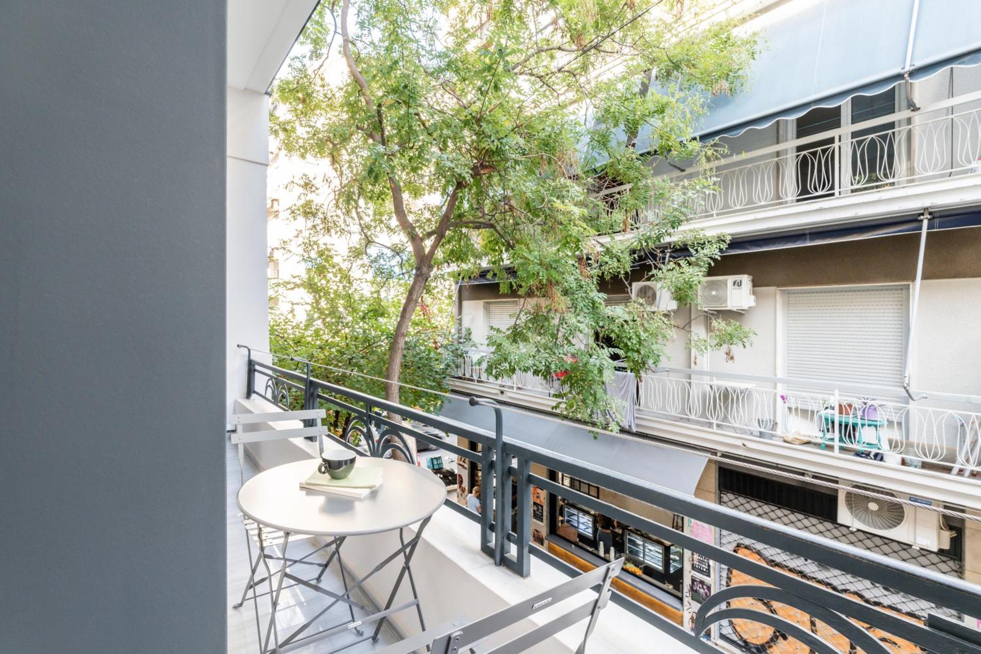 Ferienwohnung Luxury Bauhaus Athen Exterior foto